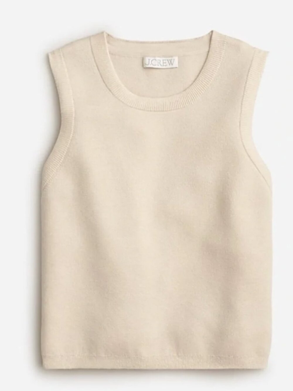 J crew  Sweater shell in TENCEL™ lyocell blend